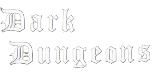 Dark Dungeons logo for Commodore 64